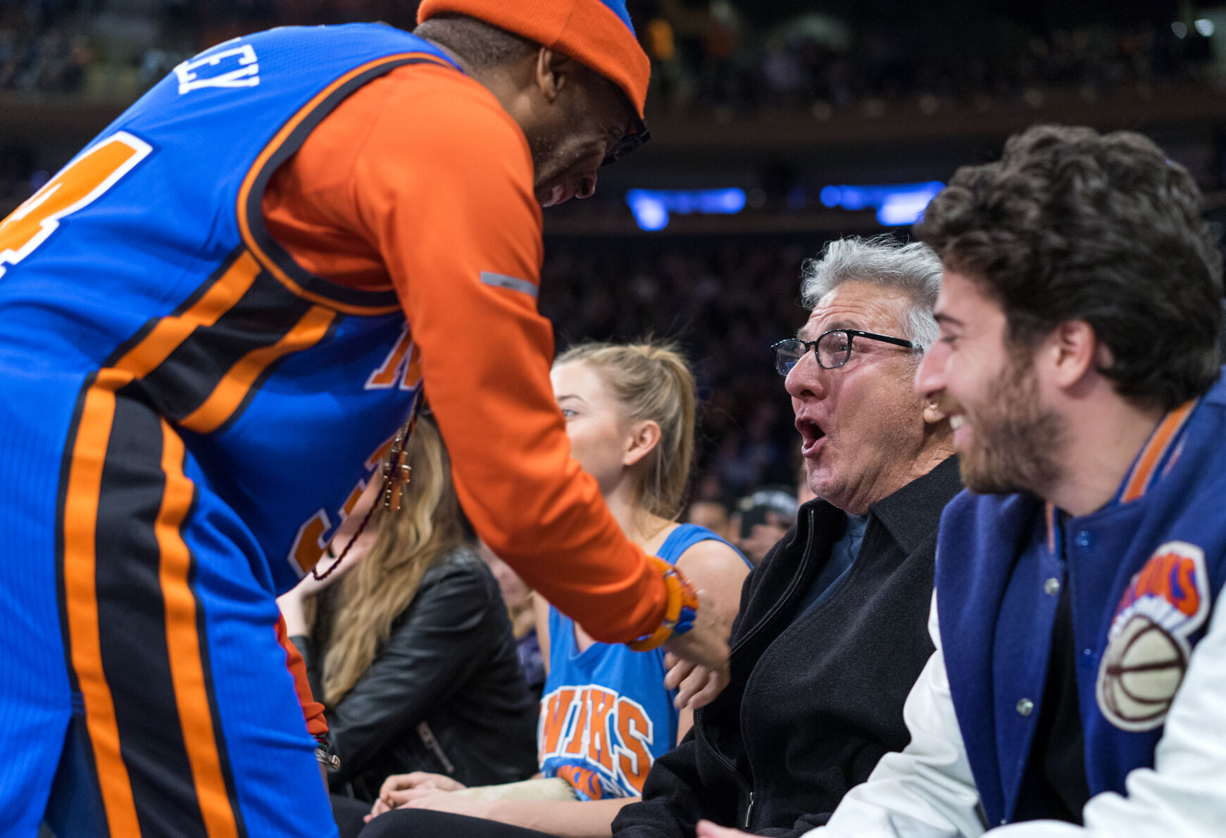 Spurs Knicks Basketball